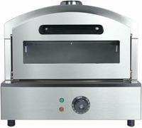 Commercial Countertop Pizza Oven, Adjustable time & Temp to 350°C,2000W, Indoor Pizza Maker, Electric Pizza Oven, for Family and Restaurant