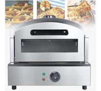 Commercial Countertop Pizza Oven, Stainless Steel Electric Oven for Restaurants & Home, Multi-Functional Indoor Pizza Maker, Perfect for Delicious Homemade Pizzas