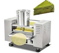 Commercial Crepe Machine with Adjustable Settings and Non-Stick Plate for Food Trucks