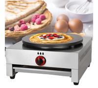 Commercial Crepe Maker Machine,Non-Stick 15.7in Pancake Machine,Blintzes Making Machine,for Snack Stand,Dessert Shop