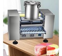 Commercial Crepe Maker with Control Panel, Pure Copper Motor, Automatic Heat Dissipation, Electric Pancake Maker 6in for Bakeries, Restaurants, Cake Shops