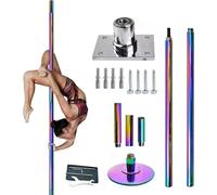 Commercial Dance Pole for Professional Use in Gyms, Clubs, and Studios, Featuring Rotating and Fixed Modes for Versatile Performance
