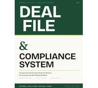 Commercial Deal File & Compliance System: Transaction File & Lease Abstract System for Commercial Real Estate Brokers - 30 Deal Slots - Audit-Ready