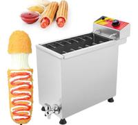 Commercial deep fryer Corn Dog Electric Machine For Kitchen, Restaurant, Snack Bar, Canteen, Home