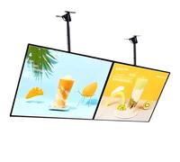 Commercial Digital Billboard - Ultra-Thin LED Display, 1920 * 1080p HD Screen, 1GB + 8GB, Supports WiFi/HDMI/USB/RJ45