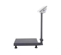 Commercial Digital Electronic Computing Platform Scale, Platform Scale with Accurate LB/KG Price Calculator, LCD Display Electronic Floor Platforms Scales, Folding Floor Scales for Weighing (100Kg)