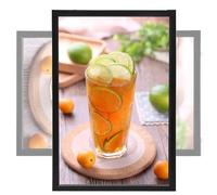 Commercial Digital Signage Display, Portrait and Landscape, Advertising Screen for Restaurants, Business, Cafes, Salons & Shops, Wall-Mounted/Embedded 18.5in