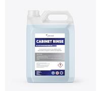 Commercial Dishwasher Rinse Aid 5L - Hard Water Formula with Built-In Descaler - Streak-Free Drying, Citric Acid & Surfactants - Fast-Drying Rinse Additive for Professional Dishwashers