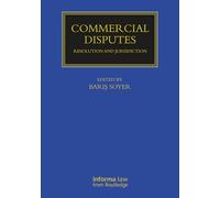 Commercial Disputes: Resolution and Jurisdiction (Maritime and Transport Law Library)