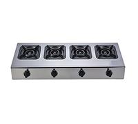 Commercial/Domestic Gas Casserole Head Built-in Gas Cooker Chef's Sealed Burner Gas Cooker Thermocouple Protection Six Holes (Four Holes B)