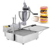 Commercial Donut Maker Machine - 9L Hopper Mini Fryer for Bakery Production, Efficient and Reliable Cooking Solution for Delicious Donuts
