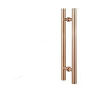 Commercial Door Handles, Interior and Exterior Door Handles, Suitable for Office, Patio, and Home entrances. (D Hole spacing500mm)