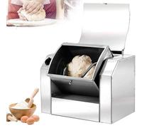 Commercial Dough Mixer, 1.5KW Electric Dough Kneading Machine, Large Horizontal Fully Automatic for Bakery and Restaurant, 8KG Capacity