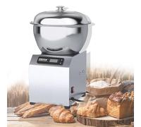 Commercial Dough Mixer 2200w, Dual-Rotation Electric Mixer 8kg Capacity with 304 Stainless Steel Bowl, Glass Lid, Touch Panel, Perfect for Bread and Pizza Dough