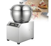 Commercial Dough Mixer, Electric Dough Maker, Stainless Steel Free-Standing Tabletop Machine for Restaurants and Bakeries