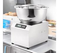 Commercial Dough Mixer with Stainless Steel Bowl, Heavy-Duty Spiral Kneading Machine for Pizza & Bread Dough, Dual Rotation, Timer Function (8KG)