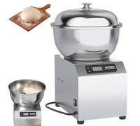 Commercial Dough Mixer with Touch Control & Dual Rotation, Stand Large Capacity Flour Mixing Machine, Heavy Duty Dough Maker, for Bread Restaurant Pizza Home 5KG