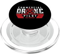 Commercial Drone Pilot Wings FAA Certified FAA Remote Pilot PopSockets PopGrip for MagSafe