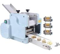 Commercial Dumpling Skin Maker, 60pcs/min Automatic Electric Pasta Maker, Foldable Wonton Wrapper Press for Restaurants and Snack Bars