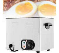 Commercial Egg Boiler,2600W Electric Egg Cooker With Mesh Basket, 60 Pcs Large Capacity,30~110°C Temperature Control 0-60 Min Timer,Stainless Steel Poached Egg Maker,for Restaurant~/