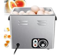 Commercial Egg Boiler, Automatic 2600W Hot Spring Cooker for Rapid Soft and Medium-Boiled Eggs, 60 Pieces, Easy to Use and Clean Kitchen Appliance