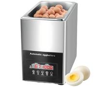 Commercial Egg Boiler, Hot Spring Egg Cooker with Temperature Control, 30-90°C, 99-Minute Timer, Egg Poacher Pan for Restaurant Kitchen, 9L Capacity