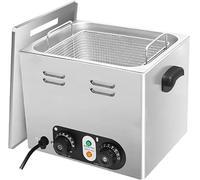 Commercial Egg Boiler with Mesh Basket, Large Capacity Electric Poached Maker for Restaurant Use