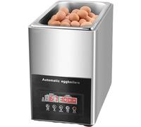 Commercial Egg Cooker - 9L Large Capacity Hot Spring Cooker for Soft-Boiled and Whole Boiled Eggs, Ideal for Snack Bars and Food Courts