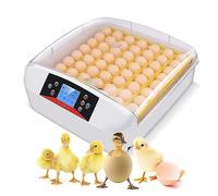 Commercial Egg Incubator, Digital Poultry Hatcher with Egg Candler, LED Display, Automatic Turning, Adjustable Temperature, Ideal for Chickens, Ducks, Quails, and Birds