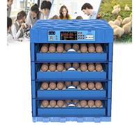 Commercial Egg Incubator for Hatching Eggs, Automatic Poultry Hatcher with LCD Display for Time, Temperature & Humidity, Transparent Design for Chickens, Ducks, Geese and Quail, 256 Eggs