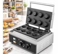 Commercial Egg Tart Crust Maker | Thickened Aluminum Cast Mould, 50-300°C Adjustable Temperature for Pastry Shops(8Round)