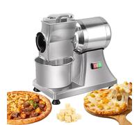Commercial Electric Cheese Grater - Heavy Duty Stainless Steel Shredder, Efficiently Grates 88 Lbs/Hour for Cheese and Bread Crumbs