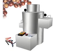 Commercial Electric Chestnut Peeler, Automatic Peeling Machine, Professional Notch Peeler for Grocery Stores and Restaurants