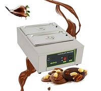 Commercial Electric Chocolate Tempering Machine - 0-90°C Digital Temperature Control | Melts 8kg Chocolate | 230V | 1kW | Perfect for Professal Pastry Chefs & Chocolatiers