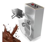 Commercial Electric Chocolate Tempering Machine, Stainless Steel Food Warmer, Heated Depositing Machine, Speed Adjust 35-55RPM for Melting & Mixing