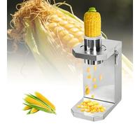Commercial Electric Corn Peeler Stripper, Stainless Steel Corn Thresher Machine, Corn Kernel Remover Machine, 20s Quick Removal, 6.5cm Removable Feed Inlet, for Fresh, Cooked Corn