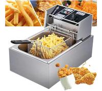 Commercial Electric Deep Fryer, Automatic Constant Temperature for Chips, French Fries, Donuts, Spring Rolls, Fried Chicken