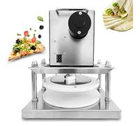 Commercial Electric Dough Press Machine for Pizza, Pastry, and Noodle Making, Hand-held Design for Easy Pressing