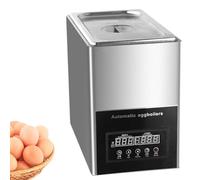 Commercial Electric Egg Boiler, Hot Spring Egg Cooker, Electric Multi Egg Cooker with LCD Display, 50 Eggs Capacity(9L), Time and Temp Settable, Saving Space Body, for Restaurants, Diner