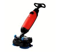 Commercial Electric Floor Polisher, Lightweight Rotary Double Brushes, 17" Cleaning Width, 360° Rotating Head, 13000 Sqft/H Coverage, 240 RPM