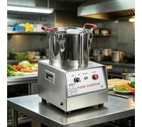 Commercial Electric Food Processor 950W/1100W/1800W - Heavy Duty Vegetable Chopper Machine,Stainless Steel Body & Blades, Meat Grinder 5L/7L/10L/15L, for Restaurant & Kitchen