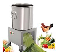 Commercial Electric Food Processor, Multifunctional Vegetable Chopper, Stainless Steel Shredder with 30cm Large Capacity Inlet for Grains, Vegetables, and Peanut