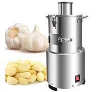 Commercial Electric Garlic Peeler Machine 30kg/h Stainless Steel Automatic - Powerful Labor-Saving Garlic Separator for Restaurants Fast Whole Garlic Peeling