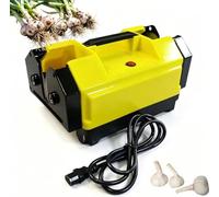 Commercial Electric Garlic Root Cutter, 3.54in Double-Head Trimmer