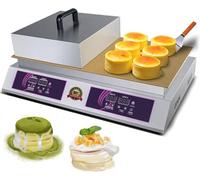 Commercial Electric Griddle, Pancake Maker, Temperature Control 60-240℃, Versatile Baker for Muffins, Soufflés and More - Perfect for Home Cooking