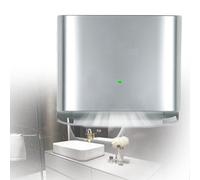 Commercial Electric Hand Dryer with No-Drill Installation and 10-Second Fast Drying for Kitchen and Bathroom