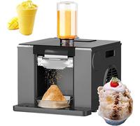 Commercial Electric Ice Shaver Machine, High-Capacity Automatic Cleaning for Perfect Snow Cones and Slushies, Ideal for Home Use, Events, and Food Service