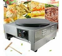 Commercial Electric Machine To Make Crepes Of 16 '', Non -Stick, With Adjustable Temperature Of 50 To 300 ° C (122 To 572 ° F), Ideal For Commercial And Domestic Use.
