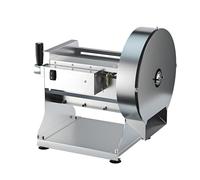 Commercial Electric & Manual Vegetable Slicer with Suction Cups - Stainless Steel Food Processor for Onions, Carrots, Potatoes, Cucumber & Ham (Slicing)