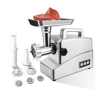 Commercial Electric Meat Grinder 2000W - Powerful Mincer Machine for Restaurants & Supermarkets - Sausage Maker with Efficient Grinding Operations